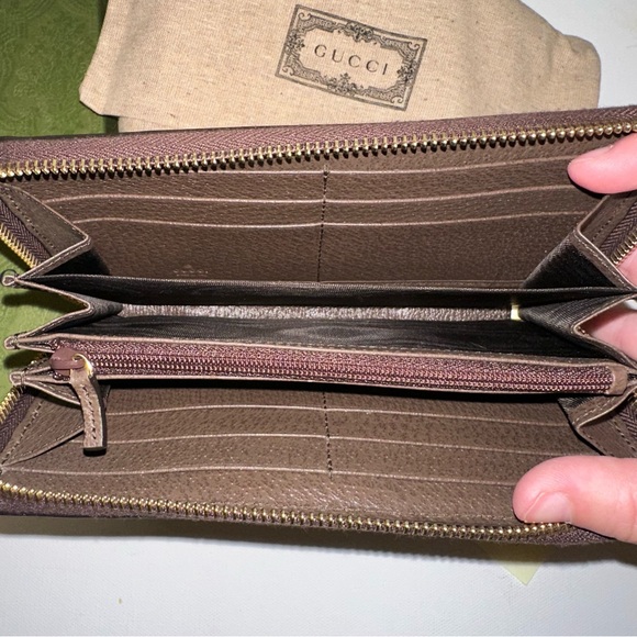 Gucci Ophidia GG Zip Around Wallet - Picture 6 of 16
